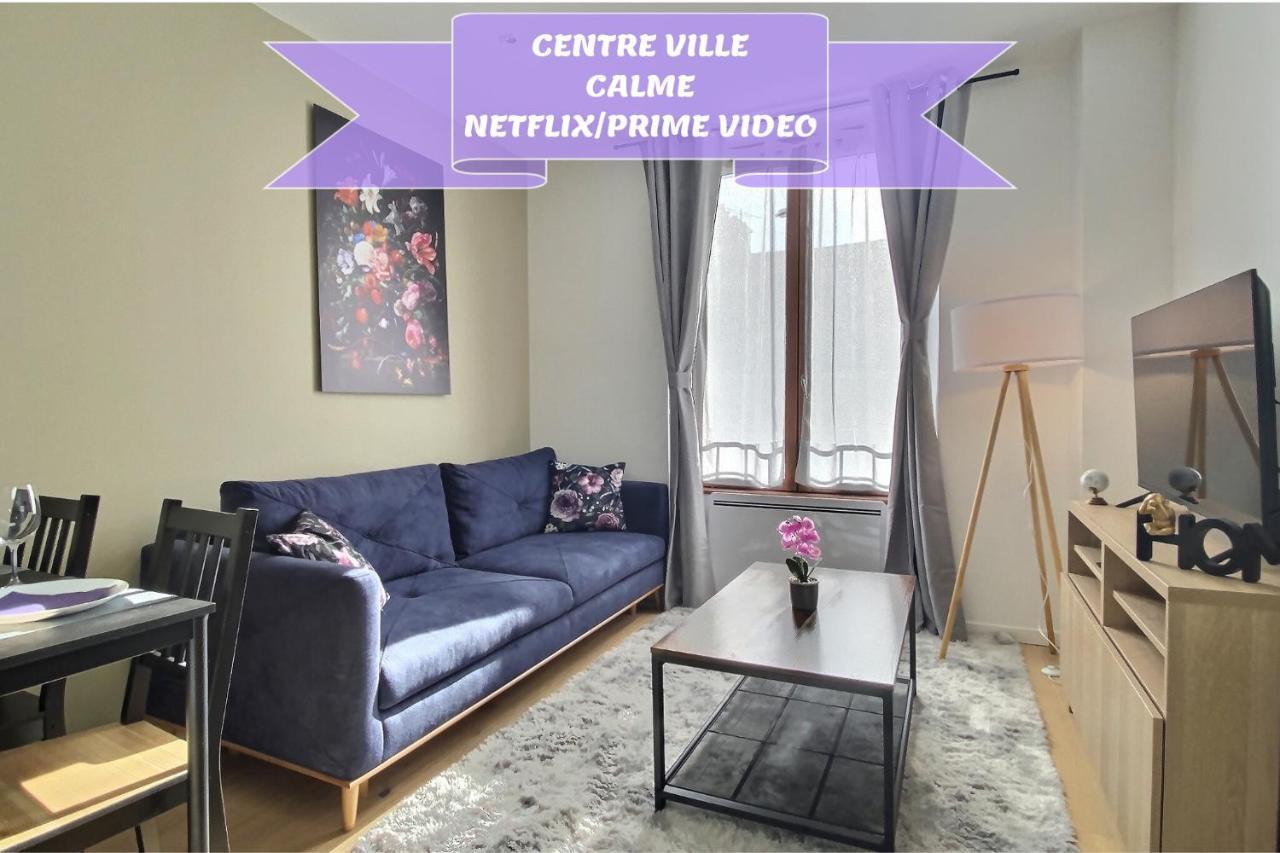 Charmant T3 Centre Ville - Cozy Houses Reims Bagian luar foto